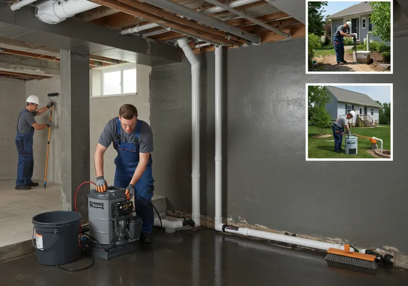 Basement Waterproofing and Flood Prevention process in Goldsboro, NC